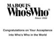 Marquis Who's Who